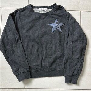 Star Graphic Black Sweatshirt